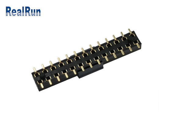 2.54mm SMT Female Header Plastic Height 3.5mm Insulator 2x13P Position PCB Connector