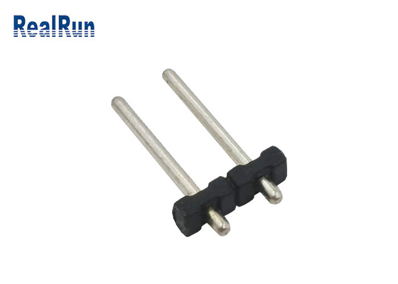 PBT 5.0mm Pin Header Round Pin Connector H2.0 1X2P Headers 10A Single Row
