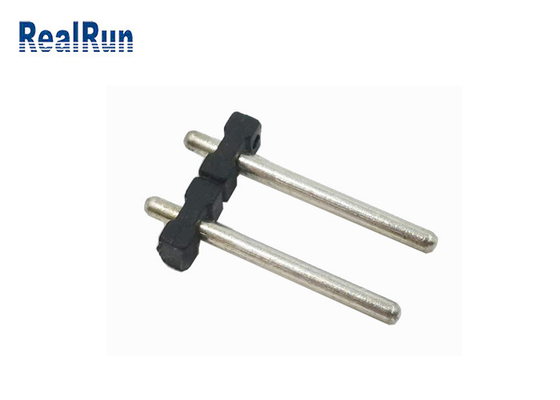 PBT 5.0mm Pin Header Round Pin Connector H2.0 1X2P Headers 10A Single Row