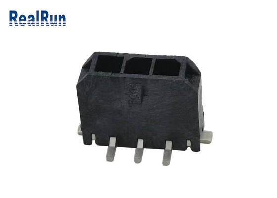 LCP UL 94V-0 3 Pin Header Connector Vertical SMD Matte Tin Plated 2-1445053-3