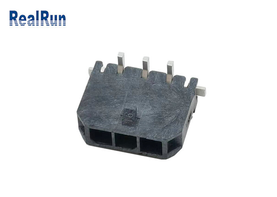 LCP UL 94V-0 3 Pin Header Connector Vertical SMD Matte Tin Plated 2-1445053-3