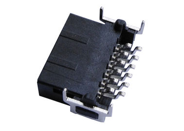 Gold Plated SMT Board To Board Connector 1.27mm Dual Row Horizontal Mount