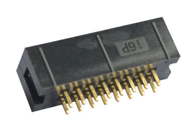 Box 2.54 mm Header Connector 180 Degree DIP Through Hole Board To Wire