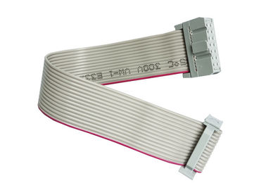 UL2651 Certificated 2.54 Mm Pitch Ribbon Cable With Selective Au Ni IDC Header