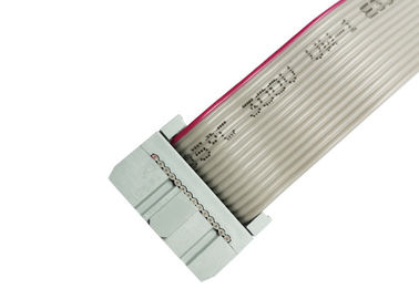 UL2651 Certificated 2.54 Mm Pitch Ribbon Cable With Selective Au Ni IDC Header