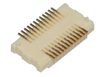 0.5A 0.5mm Pitch PA6T BTB Connector 24 Pin DC 500V PCB Header Connector