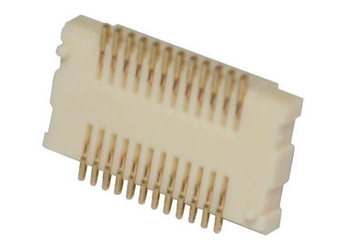 0.5A 0.5mm Pitch PA6T BTB Connector 24 Pin DC 500V PCB Header Connector