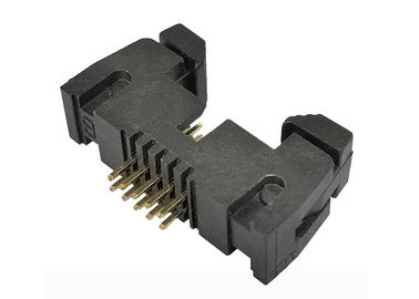 10 Pin Shrouded Header Connector 1.27mm Pitch Cable To Board Connector