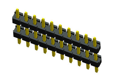 DC500V SMT Pin Header Connector Single Row 2.0mm Height Pcb Pin Connector