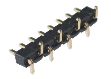 PA6T SMT Pin Header Connector DC 500V Through Hole UL 94V-0