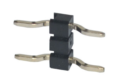 PA6T Horizontal Pin Header Connector Double 3P Fireproof SGS 3A DC500V