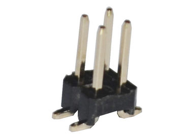 4 Pin Dual Row SMT Header Connector 2.54 Mm Female Header Insulation Resistance