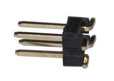 4 Pin Dual Row SMT Header Connector 2.54 Mm Female Header Insulation Resistance