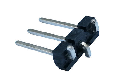 3 Pin Single Row Pin Header Connector SMT Type Black 5.08x2.5mm Pitch