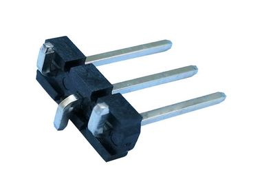 3 Pin Single Row Pin Header Connector SMT Type Black 5.08x2.5mm Pitch