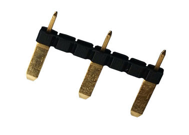 Durable Round Female Pin Header 1x3 Pin Single Row Gold Flash 3.0 AMP