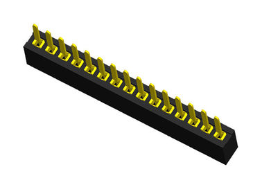 SMT Type 15 Pin Female Header Connector Single Row Straight 1.0mm X 2.1mm