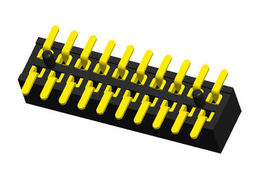 Straight 20 Pin Header Connector Female 180 Degree Type Double Row 1.0X2.1mm