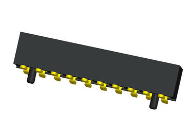 Straight 20 Pin Header Connector Female 180 Degree Type Double Row 1.0X2.1mm