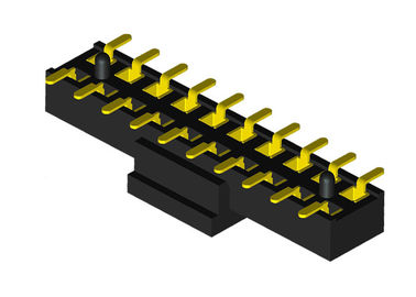 20 Pin Black Female Header Connector Double Row 2.0mm Pitch With CAP