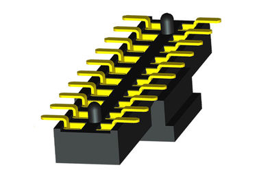 20 Pin Black Female Header Connector Double Row 2.0mm Pitch With CAP
