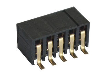 Surface Mount Pin Header Black 2.0mm Pitch Single Row 5 Pin Female Header