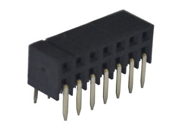 Dual Row Right Angle Female Connector 2.0mm Pitch Environmental Protection