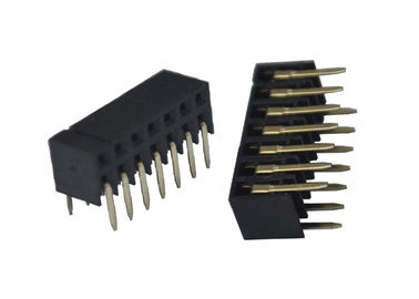 Dual Row Right Angle Female Connector 2.0mm Pitch Environmental Protection