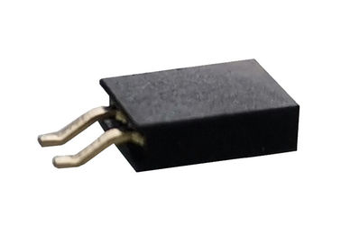 Black Single Row Female Header SMT Type Horizontal 2.0 Mm Pitch Connector