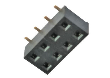 90 Degree Female Header 2.54 Mm Double Row SMT Surface Mount Pin Header
