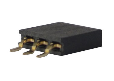 Single Row Female Header Connector Horizontal SMT 2.54 Mm Pitch Connector