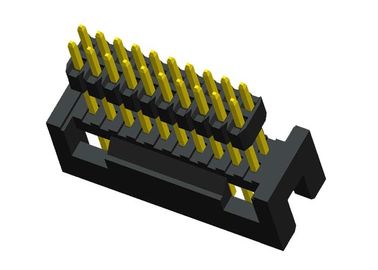 1.27mm Cable To Board Connector Through Hole Withstand Voltage 500V AC / DC