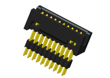 1.27mm Cable To Board Connector Through Hole Withstand Voltage 500V AC / DC