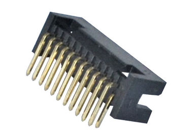 High Temperature  PCB Header Connector 1.27mm Pitch Right Angle 1.0AMP