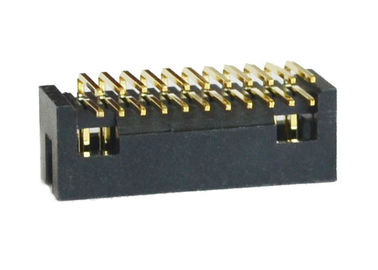 High Temperature  PCB Header Connector 1.27mm Pitch Right Angle 1.0AMP