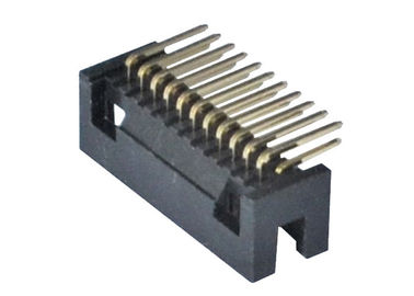 High Temperature  PCB Header Connector 1.27mm Pitch Right Angle 1.0AMP