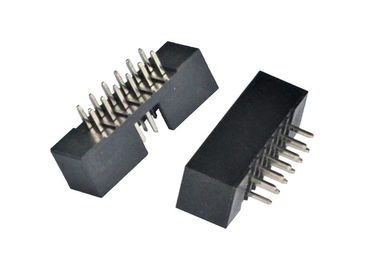 Straight IDC PCB Box Header Connector 180 Degree 2.0mm Pitch 2x12 Pin Socket