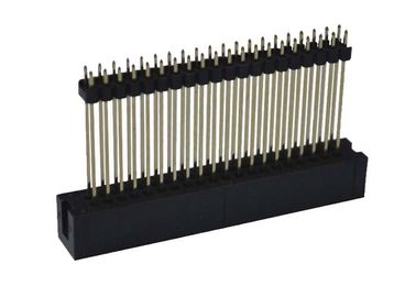 PCB Board 2.0 Mm Pitch Connector 40 Pin DIP Type Dual Plastic Straight