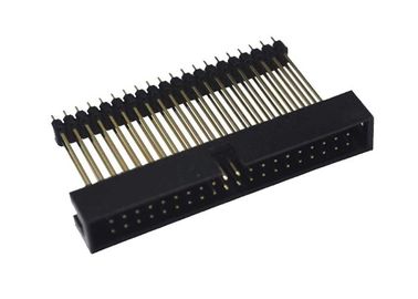 PCB Board 2.0 Mm Pitch Connector 40 Pin DIP Type Dual Plastic Straight