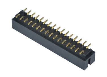Box 2mm Pin Header 32 Pin SMT Type Brass Contact Material Contact Resistance