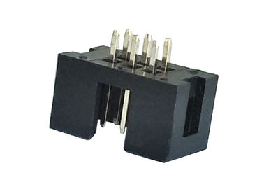 180 Degree Box Header Connector  DIP 2.54mm Pitch 6 Pin Straight Type