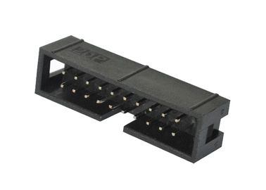 Large Current Box Header Connector 2.54mm 20 Pin Empty 2 Pin Straight Black