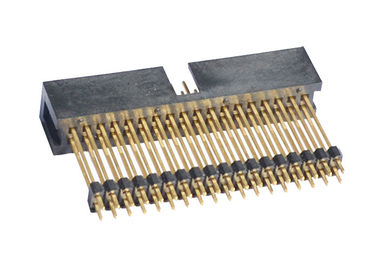Brass Contact 18 Pin Header 2.54mm Straight Header Connector For PCB Board