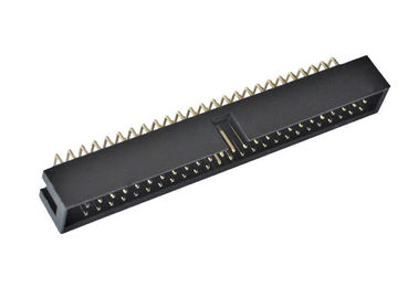 Right Angle Pcb Connector 90 Degree Box Type 2.54mm Pitch 50 Pin Header
