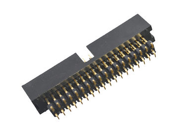 Double Plastic Box Header 2.54 Mm SMT Type PCB Board Gold Flash 3.0AMP