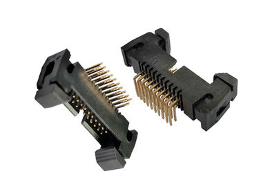 Two Row Shrouded 20 Pin Header Right Angle Right Angle Type EH Series