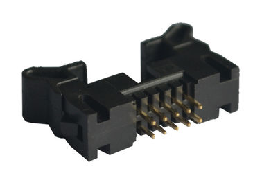 3A Long Latch Circuit Board Header Connector 10 Pin Vertical Trough Hole