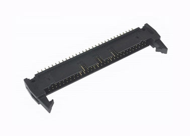 High Temperature Shrouded Header Connector 2.54 Mm Pitch 60 Pin 180 Degree