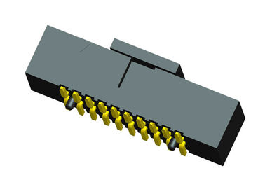 SMT CAP Type Box Header Connector 1.27mm Pitch Gold Flash Contact Plating