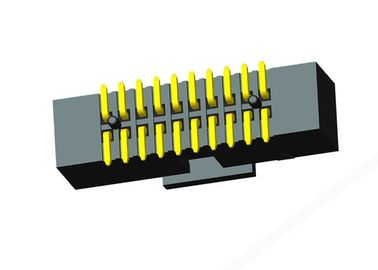 SMT CAP Type Box Header Connector 1.27mm Pitch Gold Flash Contact Plating
